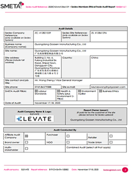 Certificate of Authorization